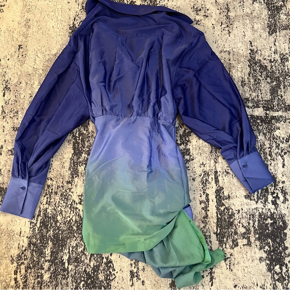 Revolve Bardot Malira Ombré Shirtdress - Picture 7 of 7